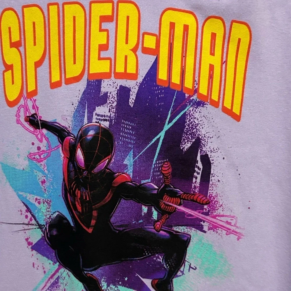 Old Navy Spider-Man Graphic Hoodie - Lavender
